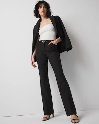 【INCHANT ME】Belloa Slim Bootcut Pants WHBM® Ines Slim Bootcut Comfort Stretch Pants | White House
